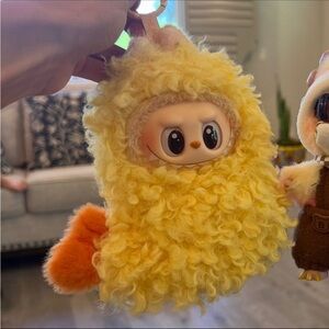 Shrimp tempura Labubu outfit